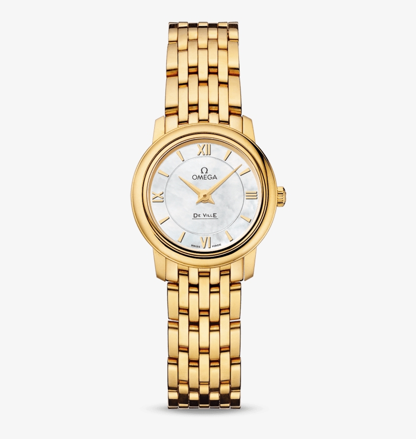 Prestige Quartz - Omega Deville Ladies Watch, transparent png