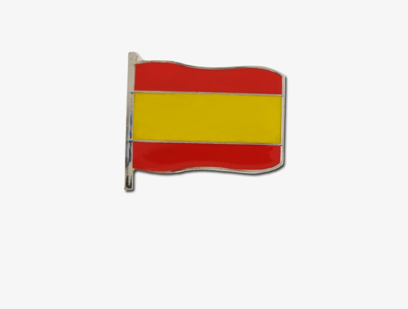 Spain Large Flag Badge - Flag, transparent png