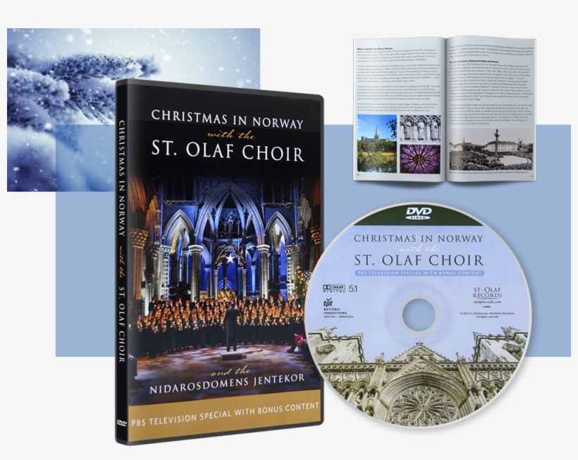 Olaf Choir / Christmas In Norway Dvd, transparent png