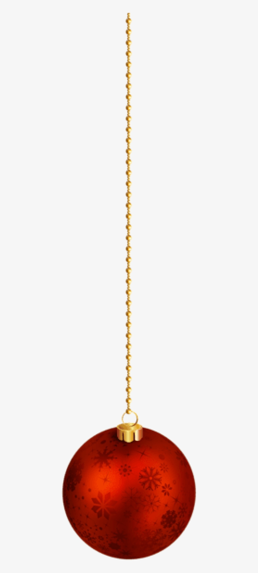 Free Png Hanging Red Christmas Ball Png Christmas Hanging Balls