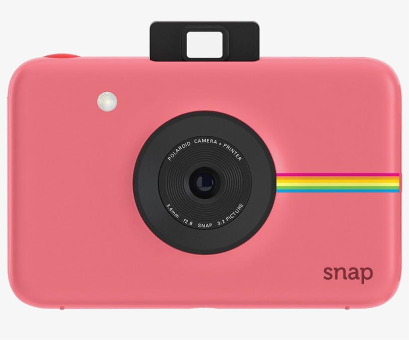 Polaroid Snap Instant Digital Camera Pink - Polaroid Snap Camera Png, transparent png