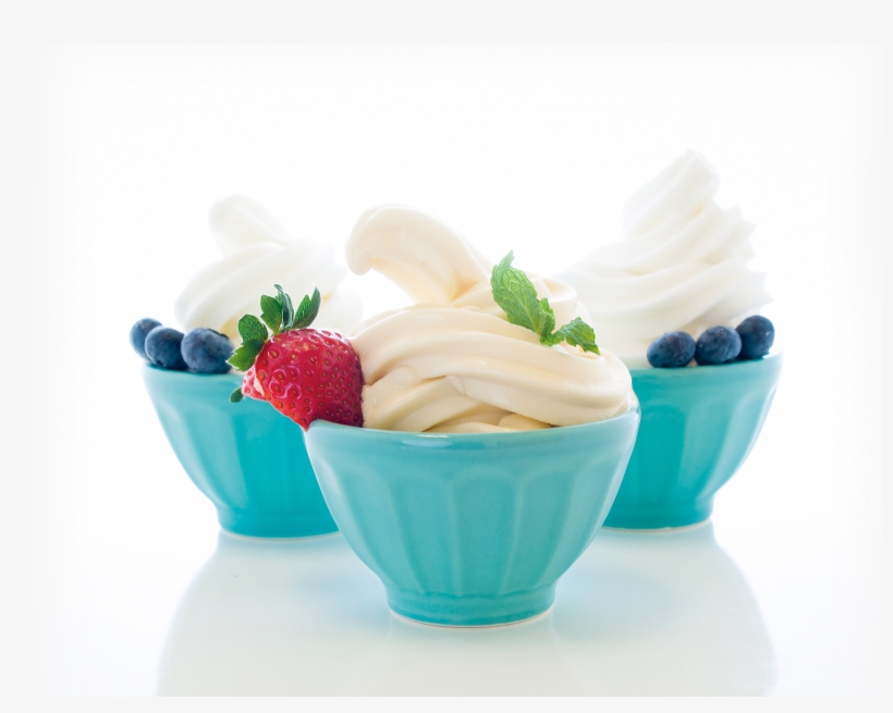 Frozen Yogurt, transparent png