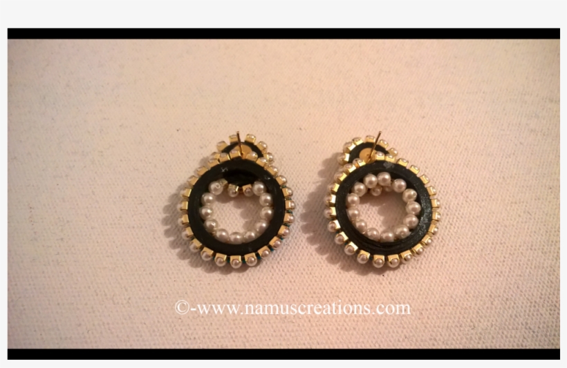 Blue Green And Golden Ball Chain Earring - Earrings, transparent png