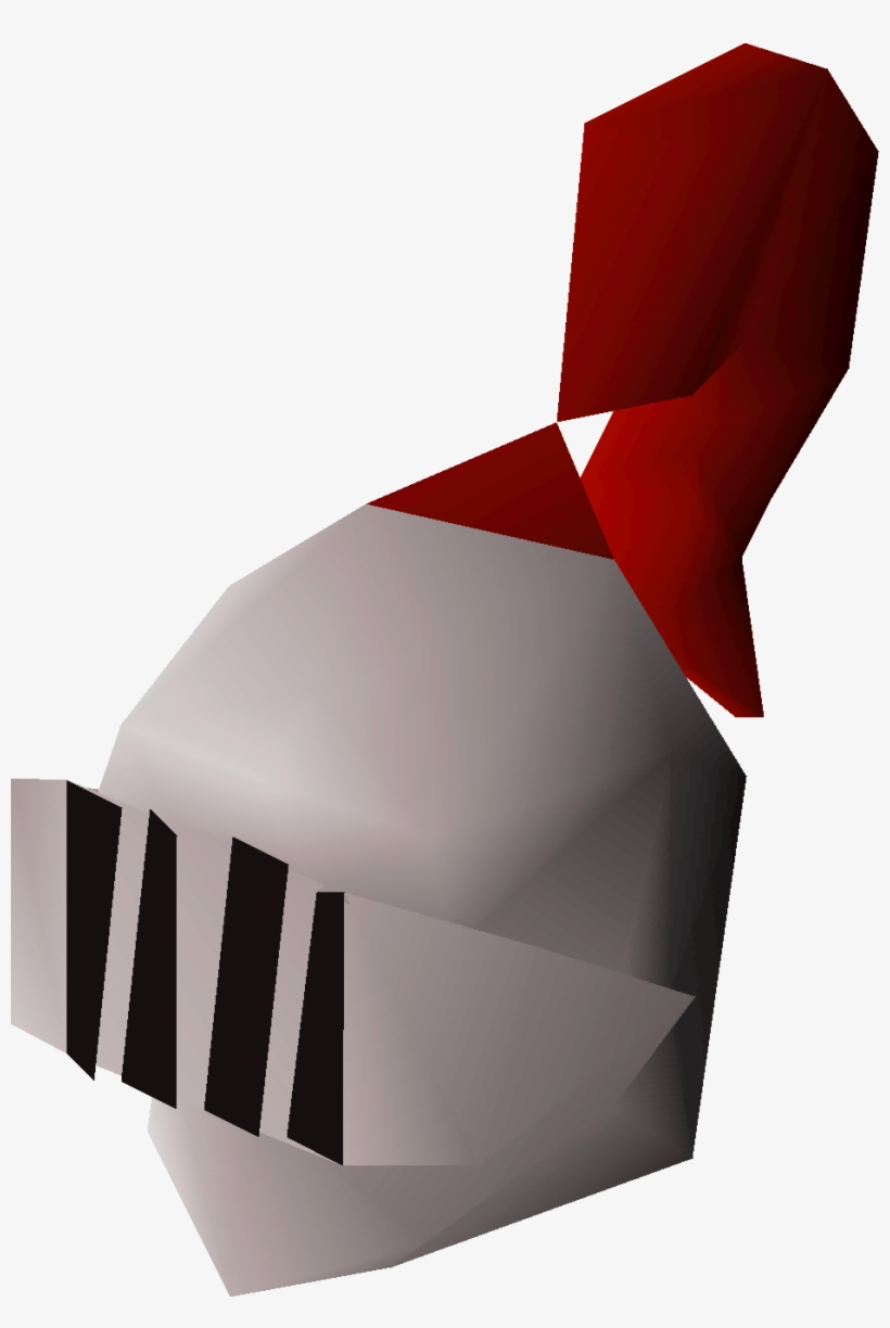 Old School Runescape Iron Helmet, transparent png