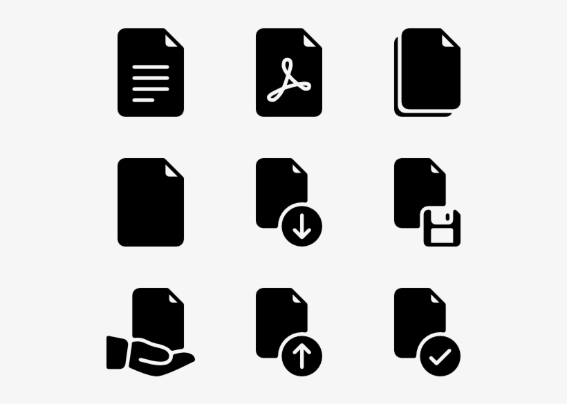 Files, transparent png