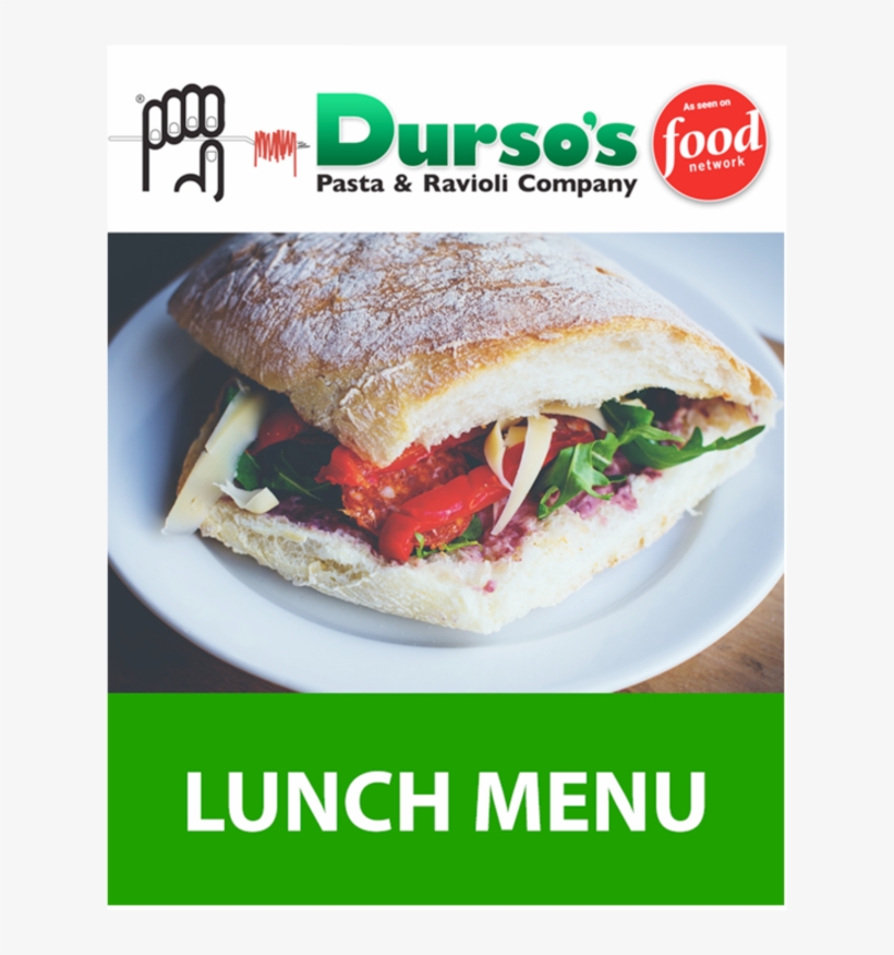 Dursos Lunch Menu - Food Network, transparent png