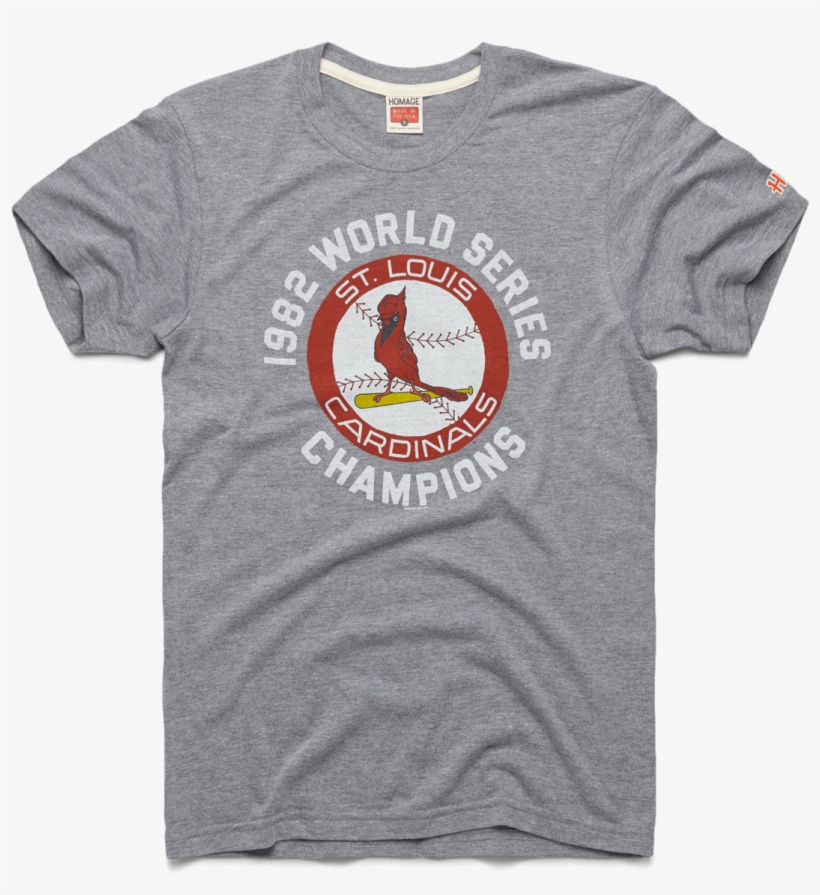 Louis Cardinals 1982 World Series Champs - Active Shirt, transparent png