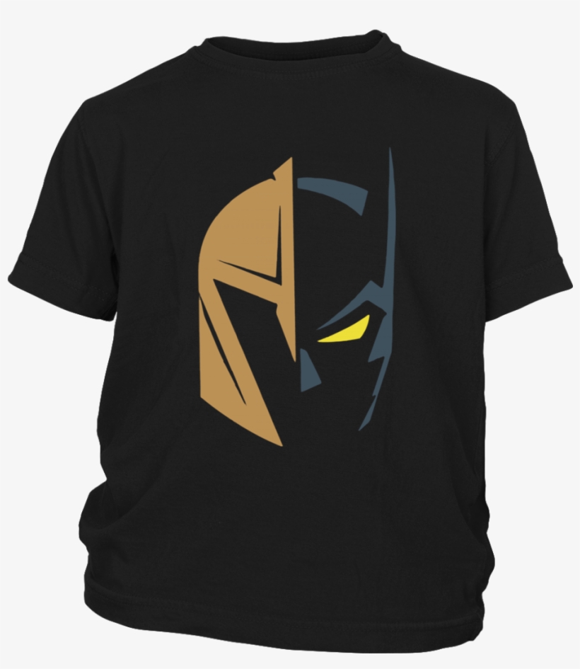 Vegas Golden Knights Logo And Batman The Dark Knight - Shirt, transparent png
