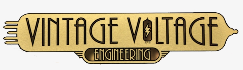 Vintage Vacuum Tube Logo, transparent png