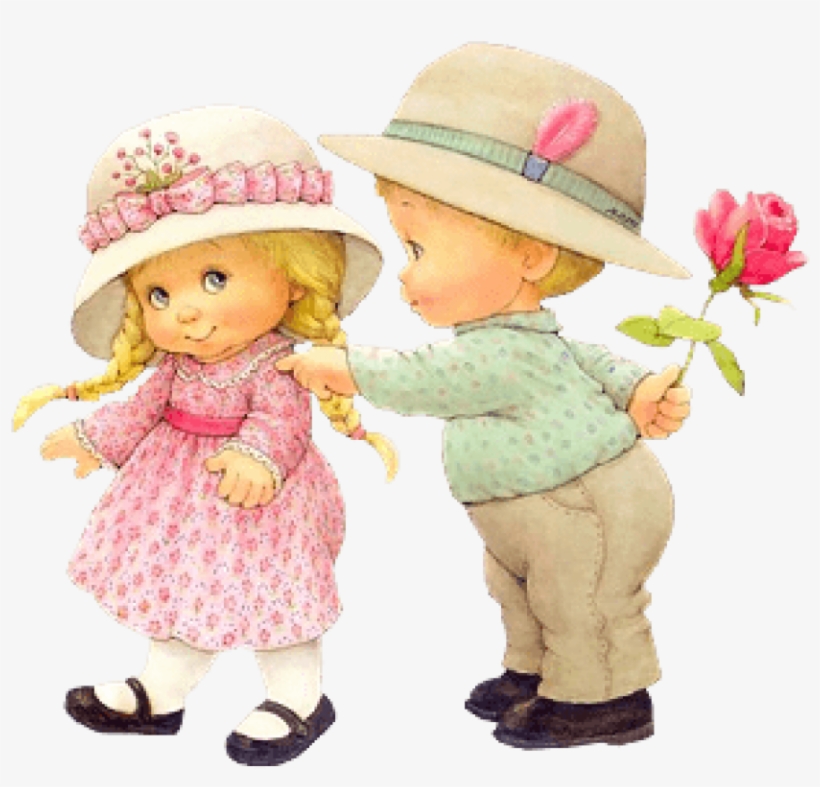 Free Png Download Cute Little Girl And Little Boy Clipart - Ruth Morehead, transparent png