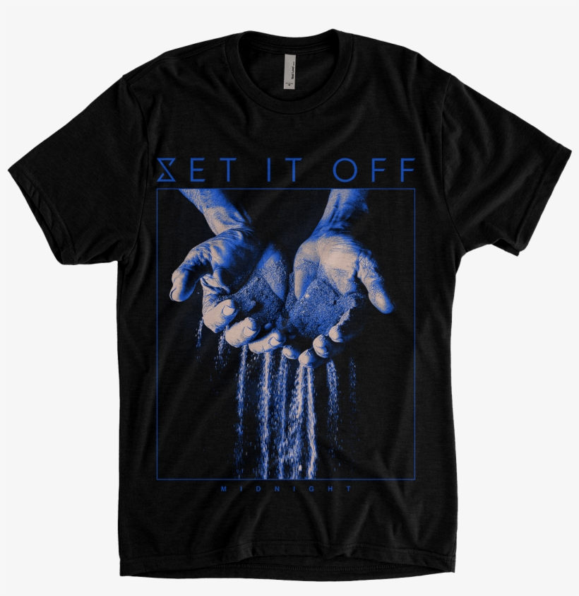 Open Hands Tee - Set It Off Midnight Thoughts, transparent png