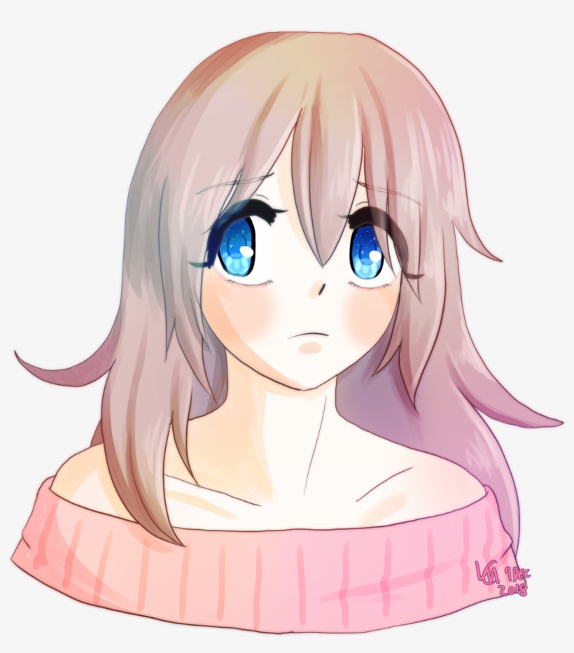Moe Kawaii Girl Moe Moe Kyun Digital Art Manga Girl - Cartoon, transparent png