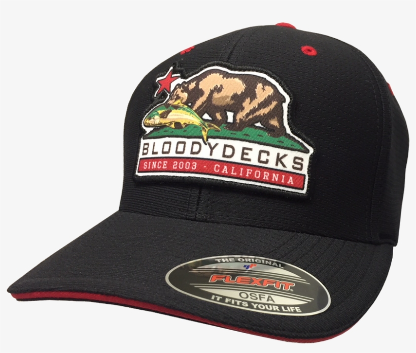 Load Image Into Gallery Viewer, Bloodydecks Ca Bear - Baseball Cap, transparent png