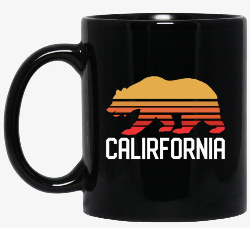 Retro California Bear Coffee Mug, Tea Mug - Love You To The Moon And Back Jack And Sally, transparent png