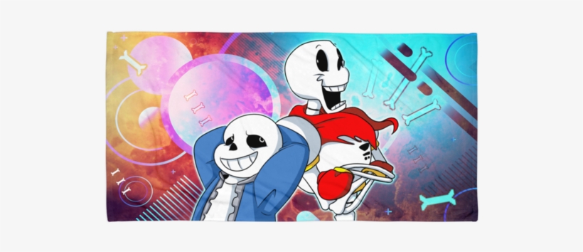 Sans & Papyrus - Cartoon, transparent png