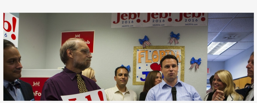 Pam Bondi With Jeb & Jebbushjr Heading To Conquer Nh, - Jeb Bush Presidential Campaign, 2016, transparent png