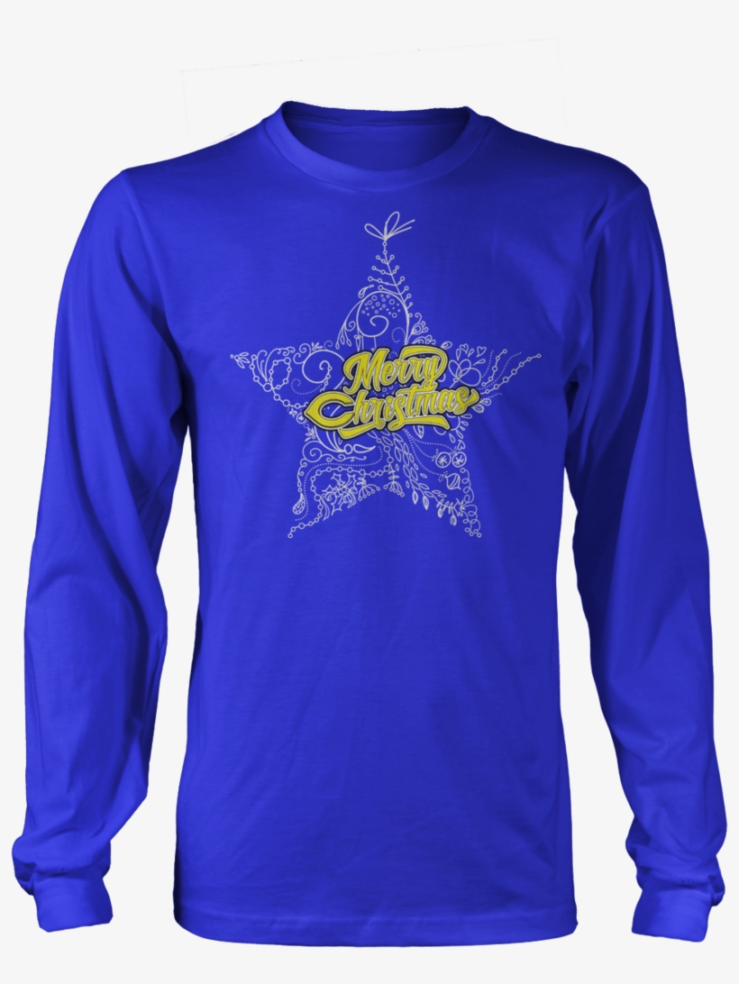 Blue Long Sleeve - Coast Guard Christmas Sweater, transparent png