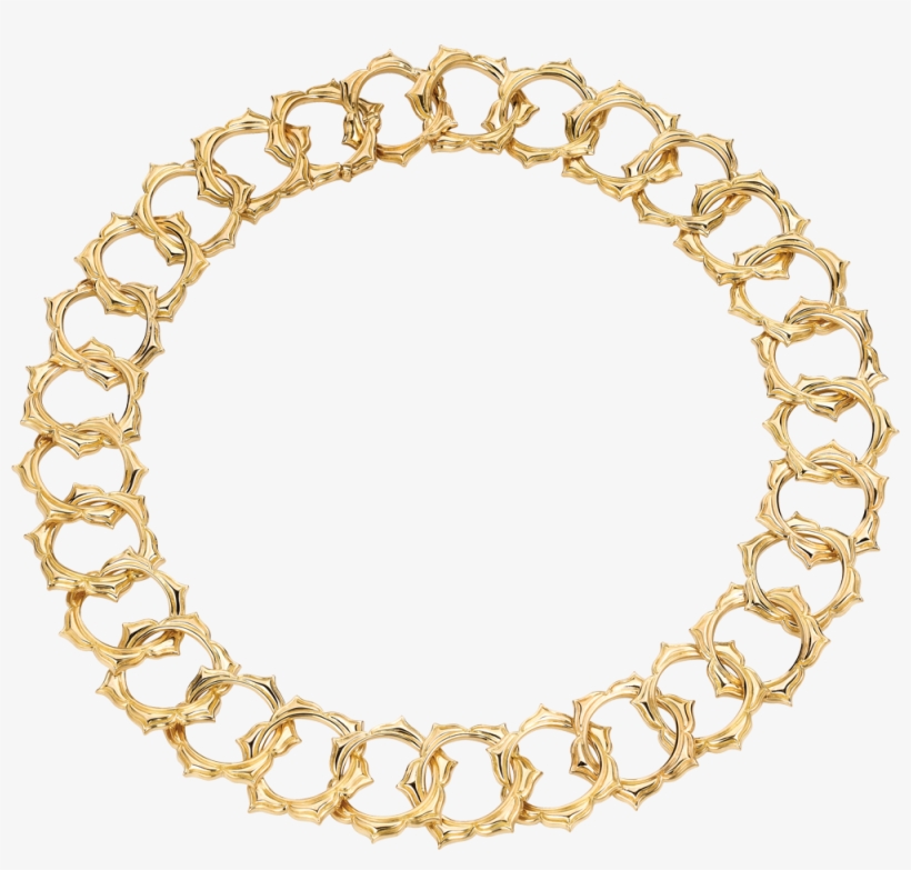 Gold Necklaces - Black And White Croatia Flag, transparent png