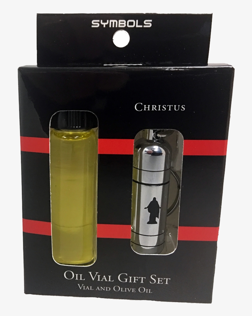 Christus Oil Vial Gift Set - Bottle, transparent png