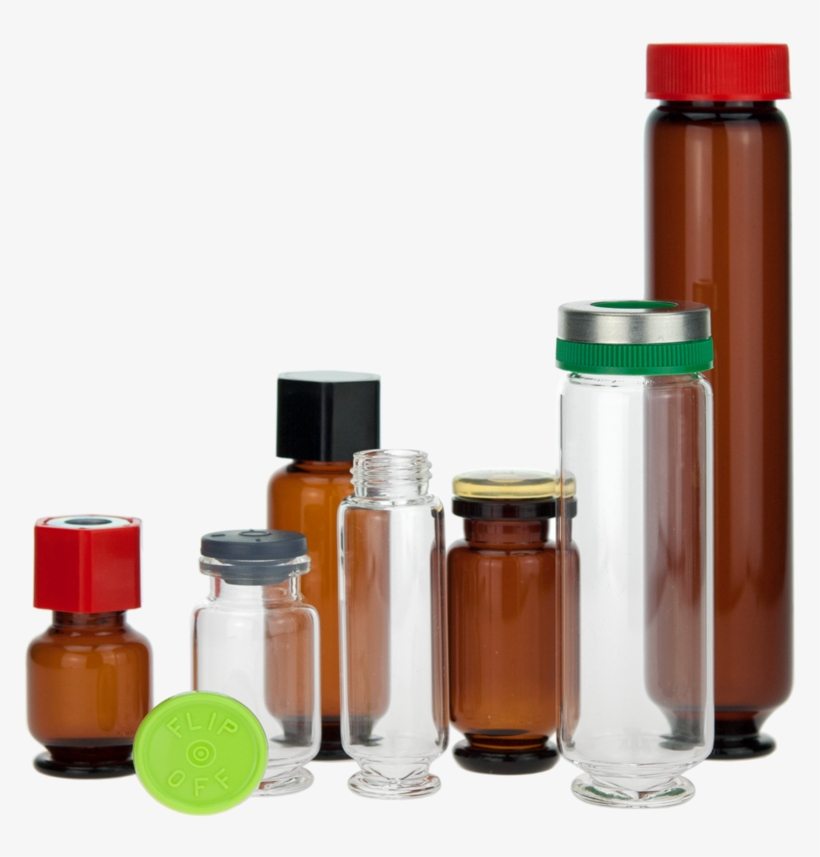 Special Purpose Vials - Glass Bottle, transparent png