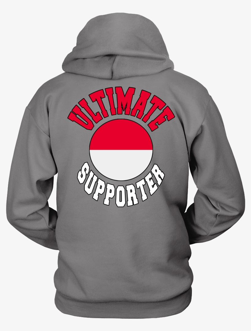 Ultimate Indonesia Supporter Hoodie - Shirt, transparent png