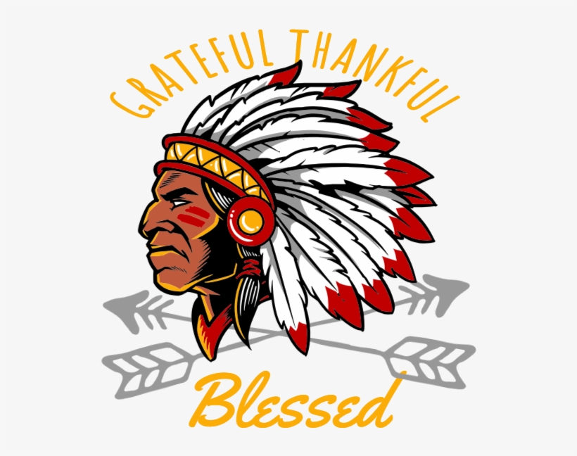 Grateful Thankful Blessed - Illustration, transparent png