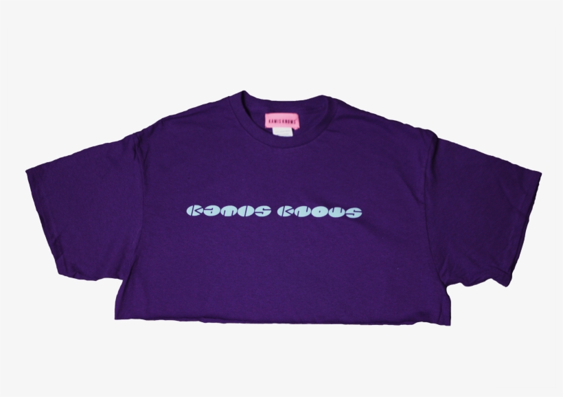 Kk 80s Purple Crop Top - Purple Crop Top Transparent Png, transparent png