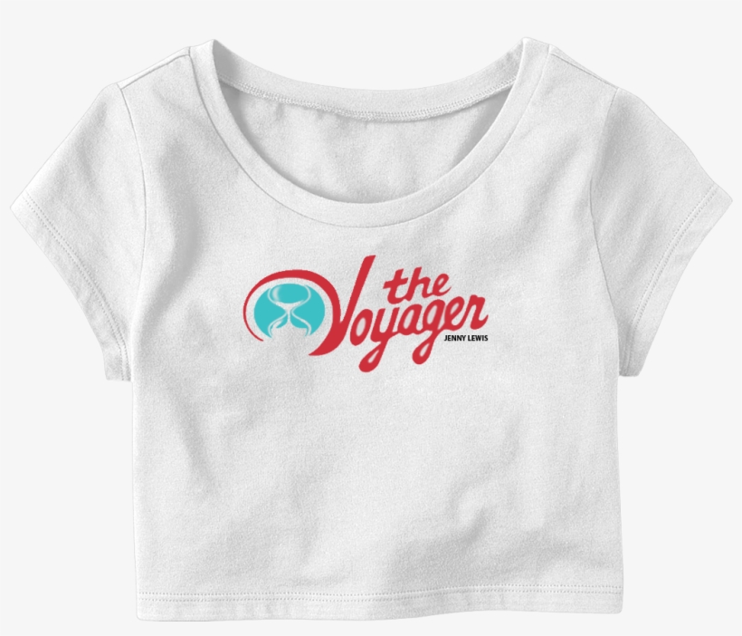 The Voyager Crop Tee - T-shirt, transparent png