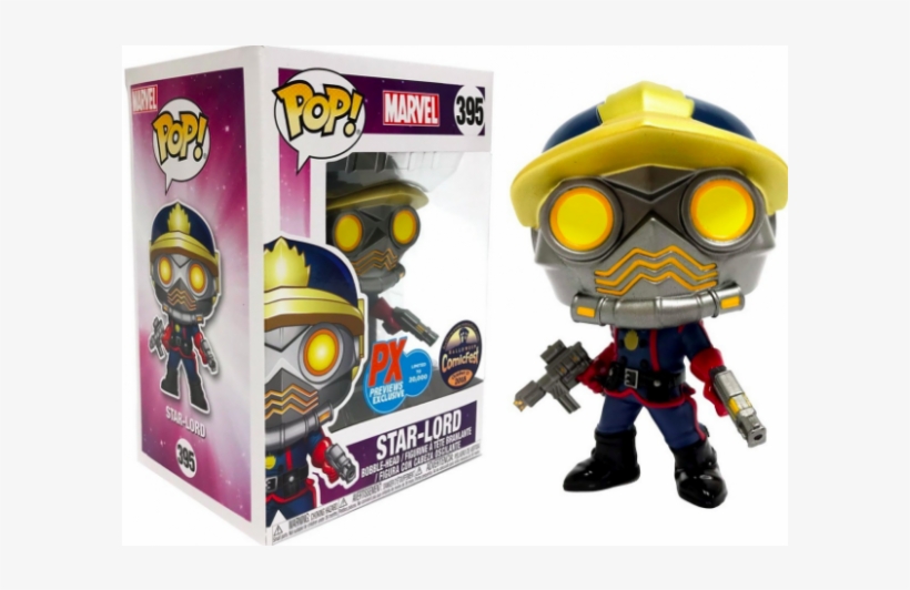 Classic Star Lord Funko Pop, transparent png