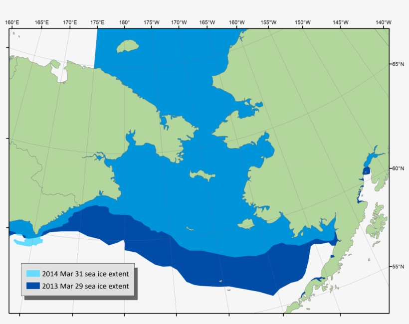 The Sea Ice In Cook Inlet Was Generally In Retreat - Information Given In Ice Charts, transparent png