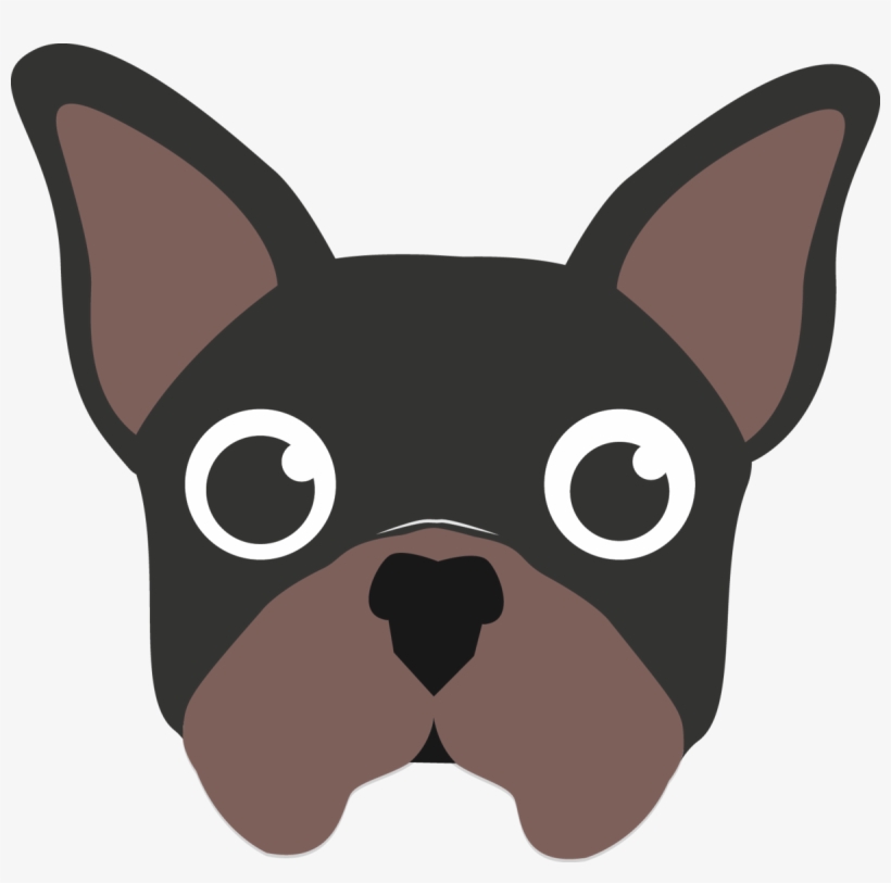 French Bulldog Cartoon Transparent Png, transparent png