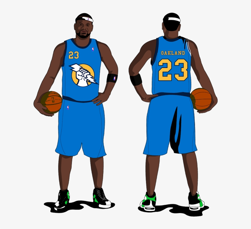 Oakland Invaders1 Powers, John - Basketball Uniform, transparent png