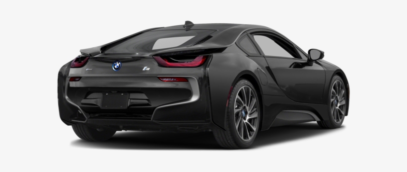 Pre-owned 2017 Bmw I8 Coupe - Bmw I8 2017 Black, transparent png