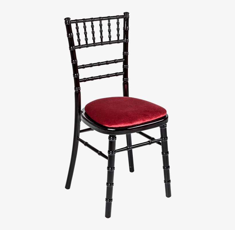 Fruitwood Chiavari Chairs With Cushion, transparent png