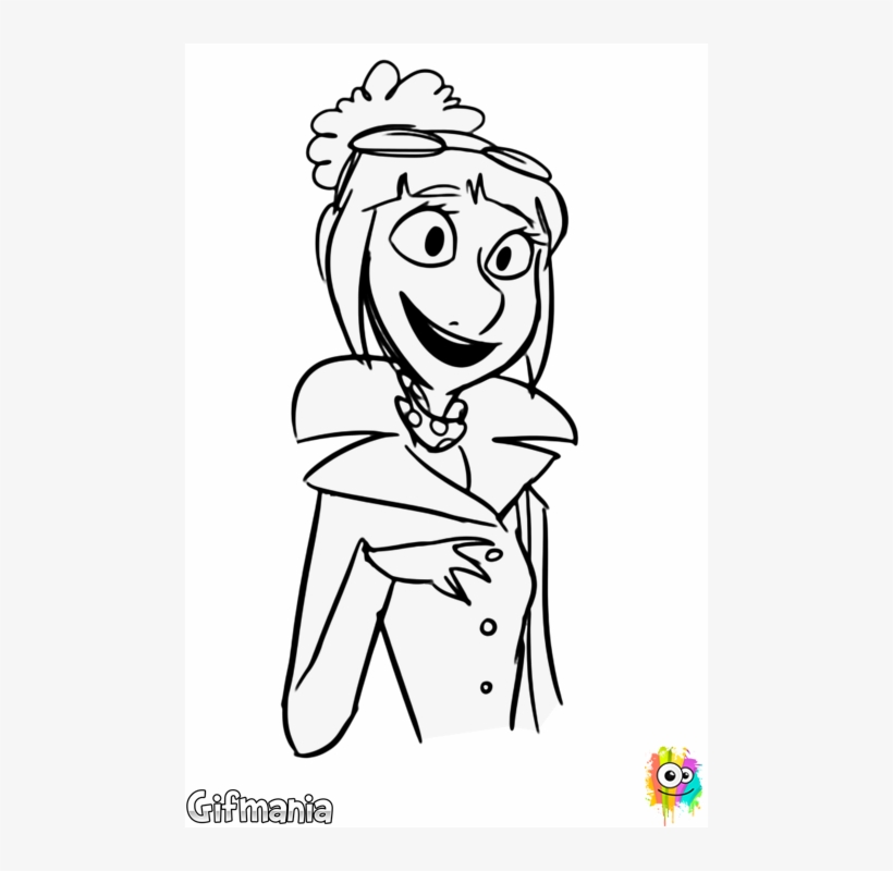 Lucy Wilde, The Secret Agent, Ready To Color - Lucy Mi Villano Favorito Para Colorear, transparent png
