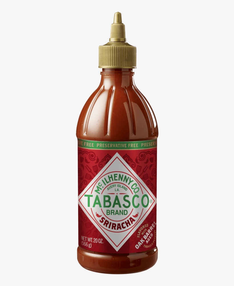 Tabasco® Sriracha Sauce - Tabasco Sriracha 20 Oz, transparent png