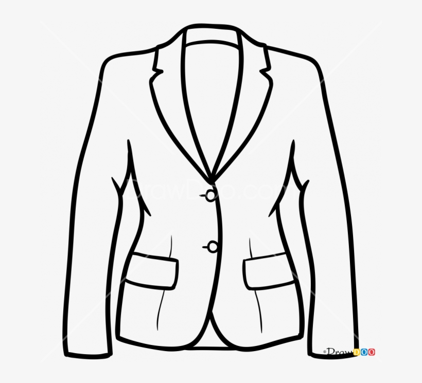 665 X 665 1 - Female Jacket Drawing, transparent png