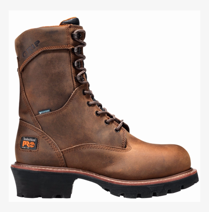 Timberland Rip Saw 9″ Brown Waterproof Steel Toe Logger - The Timberland Company, transparent png