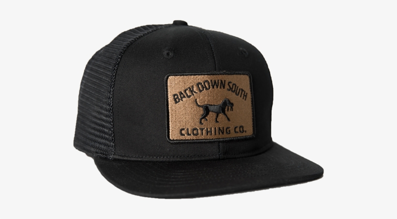 Black Logo Trucker Hat - Baseball Cap, transparent png