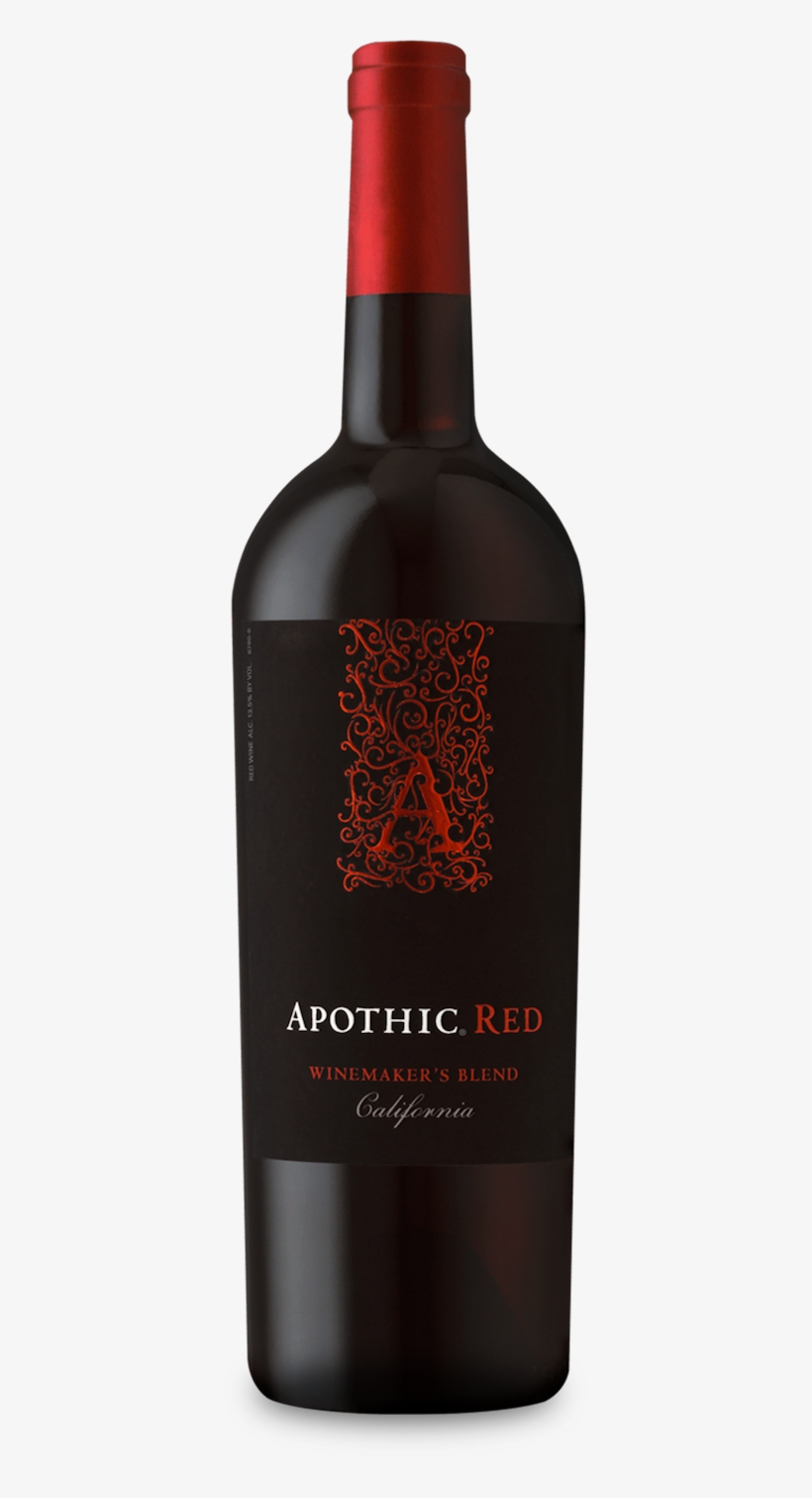 Our Wines - Apothic Red Wine - 370x1431 PNG Download - PNGkit