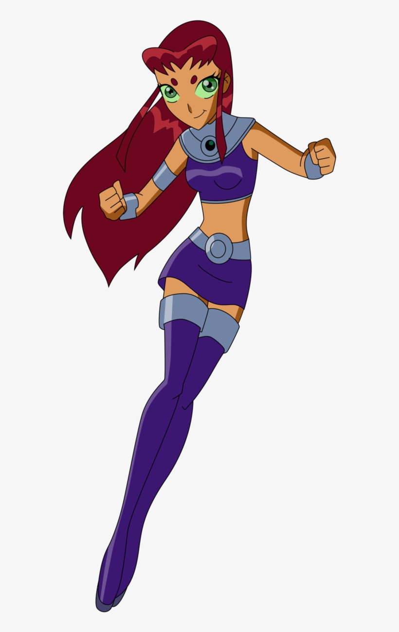 Star Fire Fire By Bbobsan-d91ht3m - Teen Titan Star Faller, transparent png