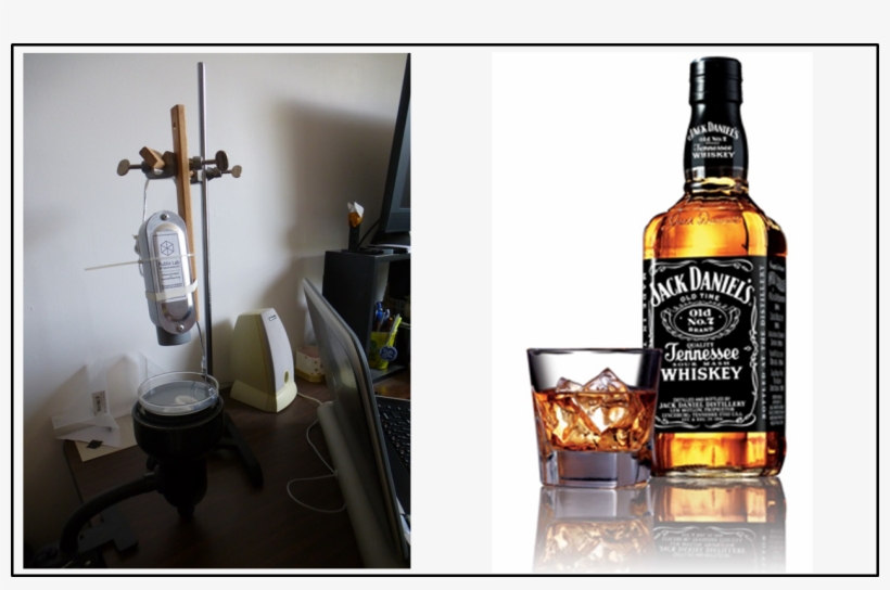 Setup And Jack Daniel's (right) - Jack Daniels Bottle, transparent png