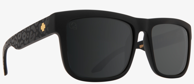 Matte Black Leopard/happy Gray Green W/ Silver Flash - Spy 673119150713, transparent png