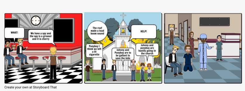 Outsiders - Cartoon, transparent png
