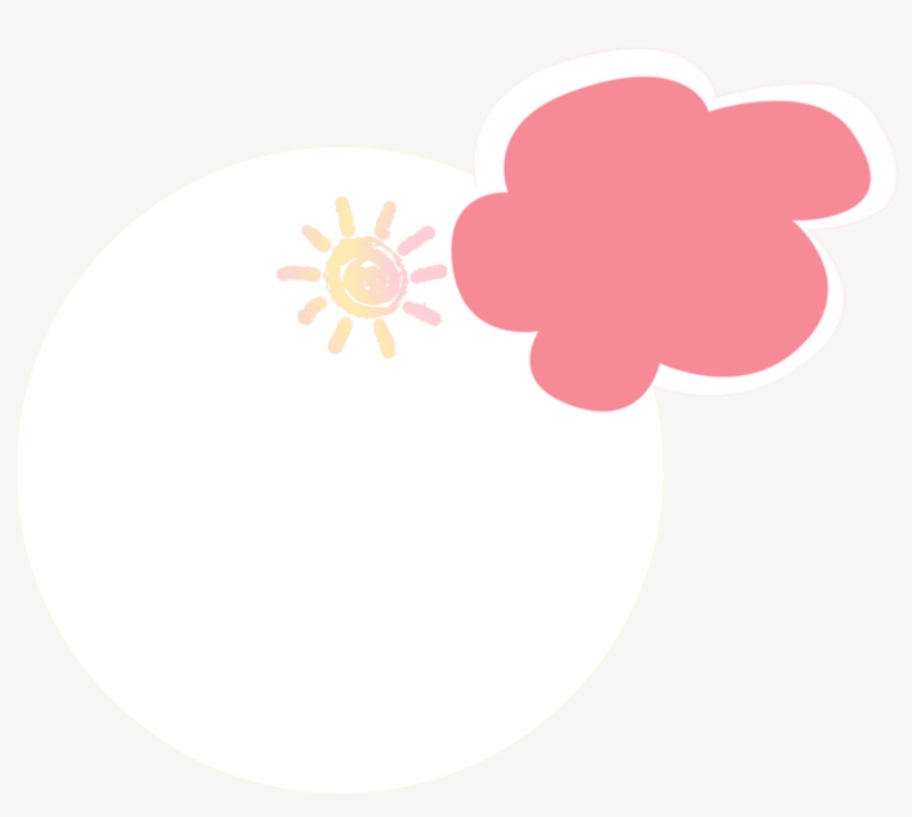 Pink Cartoon Sun Decoration Pattern - Cloud Cartoon Pink Transparent, transparent png
