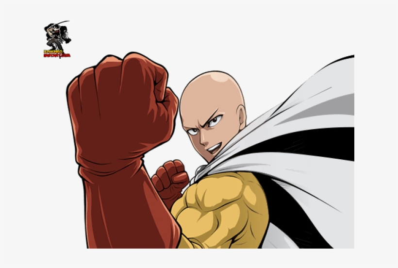 One Punch Man Clipart Saitama - Cartoon, transparent png