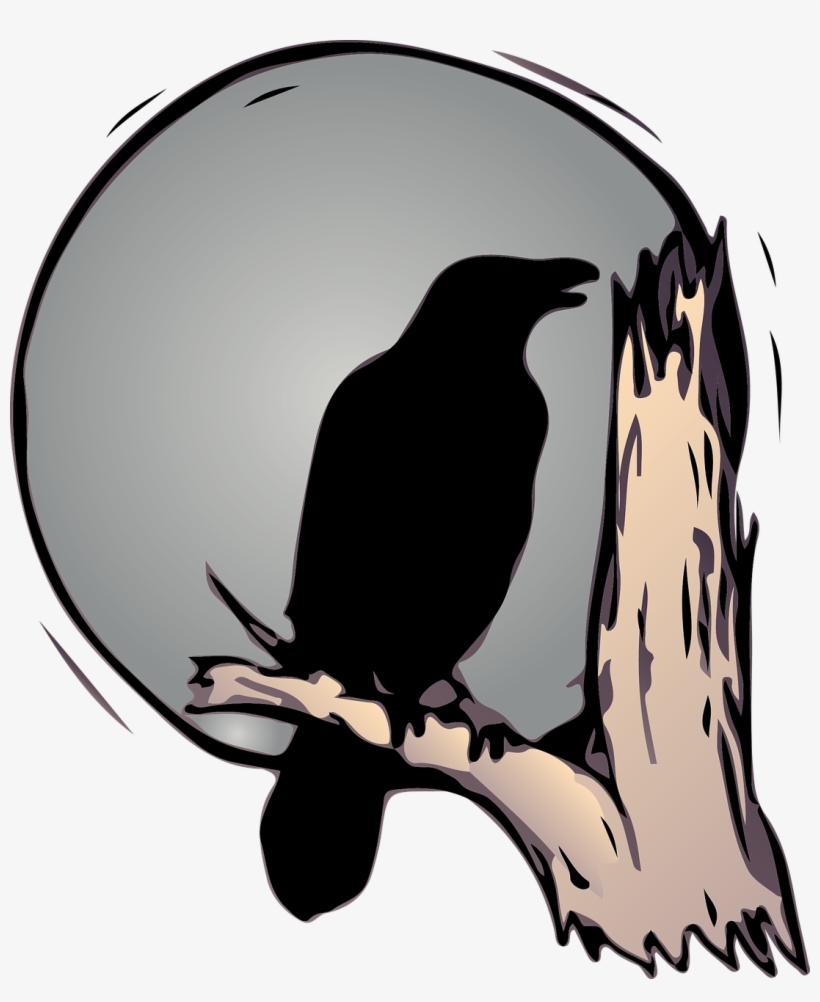 Crows Moon Png, transparent png