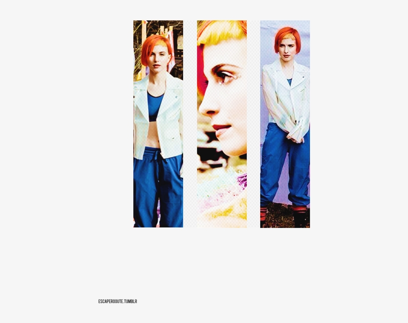 “ -hayley Williams On Set Of “ain't It Fun” - Girl, transparent png