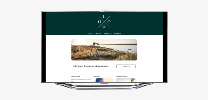 Yellow Brick Road Template Desktop View - Led-backlit Lcd Display, transparent png