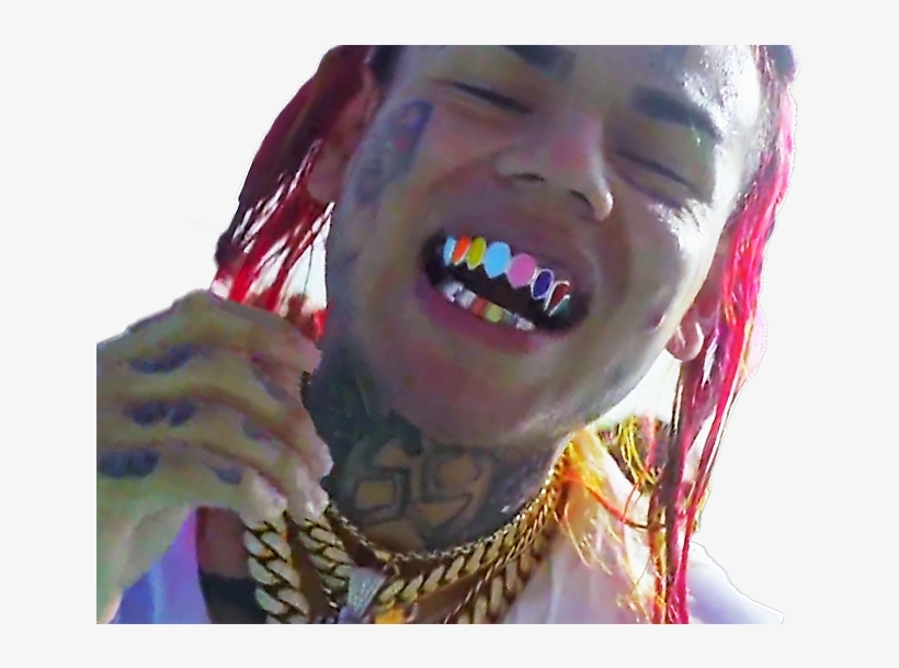 Lien Direct, 2018/16/3/1524070438 6ix9ine 70degres - Dent De 6ix9ine, transparent png